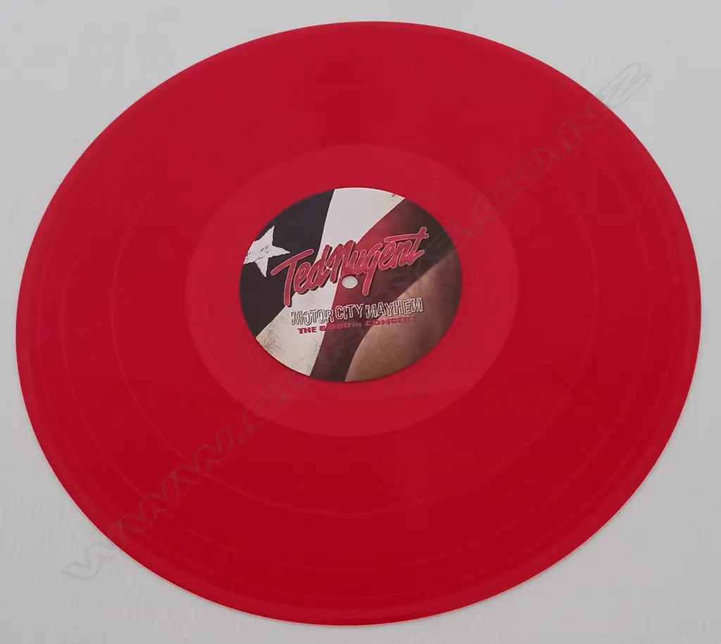Ted Nugent, Motor City Mayhem (The 6,000th Concert) (Multi-Disc), (Red Vinyl) Image 1++